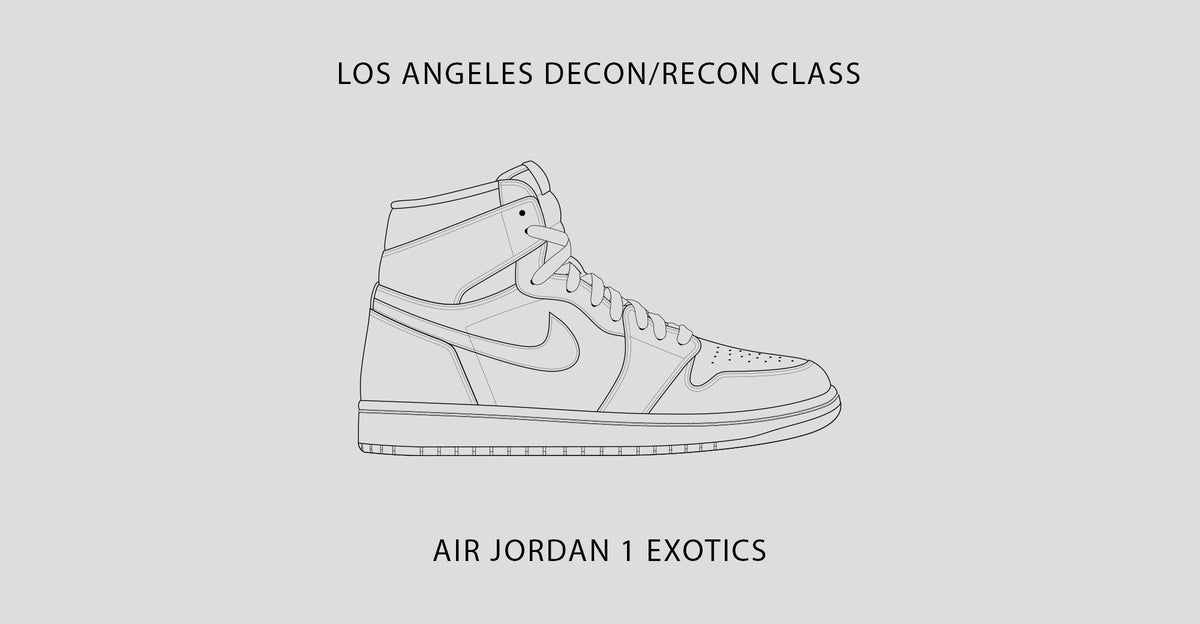 Shoe Surgeon's Exotic Custom-Made Air Jordan 1s