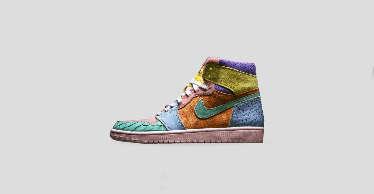 Shoe Surgeon What The Scrap Lux Jordan 1, 12 / New