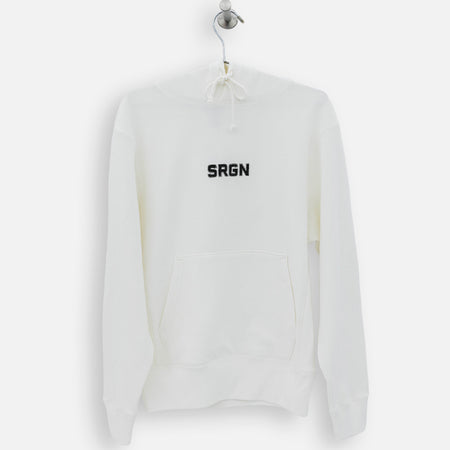 SRGN White Hoodie
