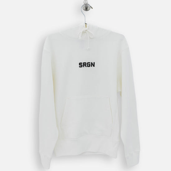 SRGN White Hoodie