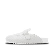 White Woven Loafer