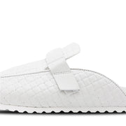 White Woven Loafer