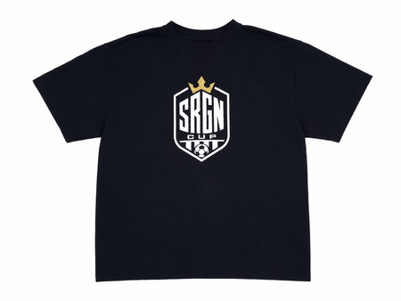 SRGN Cup Tee - Vintage Black Wash