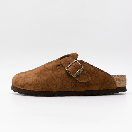 SRGN Monogram Birkenstock - Castagna Brown
