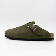 SRGN Monogram Birkenstock - Green Cappero