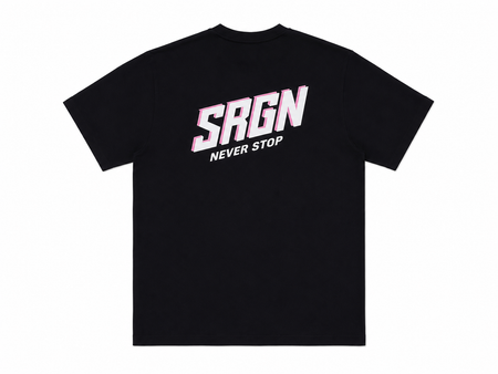 SRGN Block Tee - Black