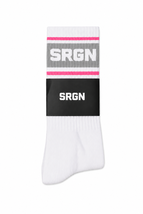 SRGN Socks (Pink Stripe)
