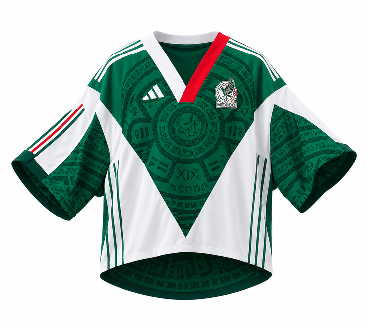 Reworked Poncho Jersey - Mexico