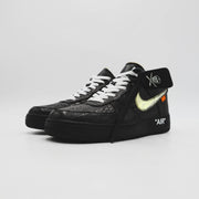 AF1 OW Black Croc