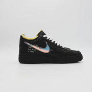 AF1 OW Black Croc