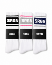 SRGN Socks (Pink Stripe)