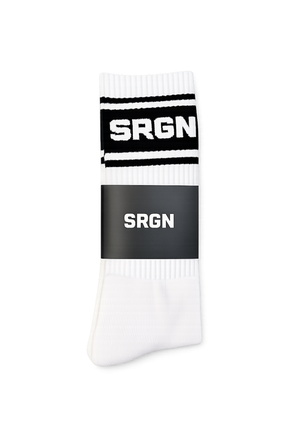 SRGN Socks (Black Stripe)