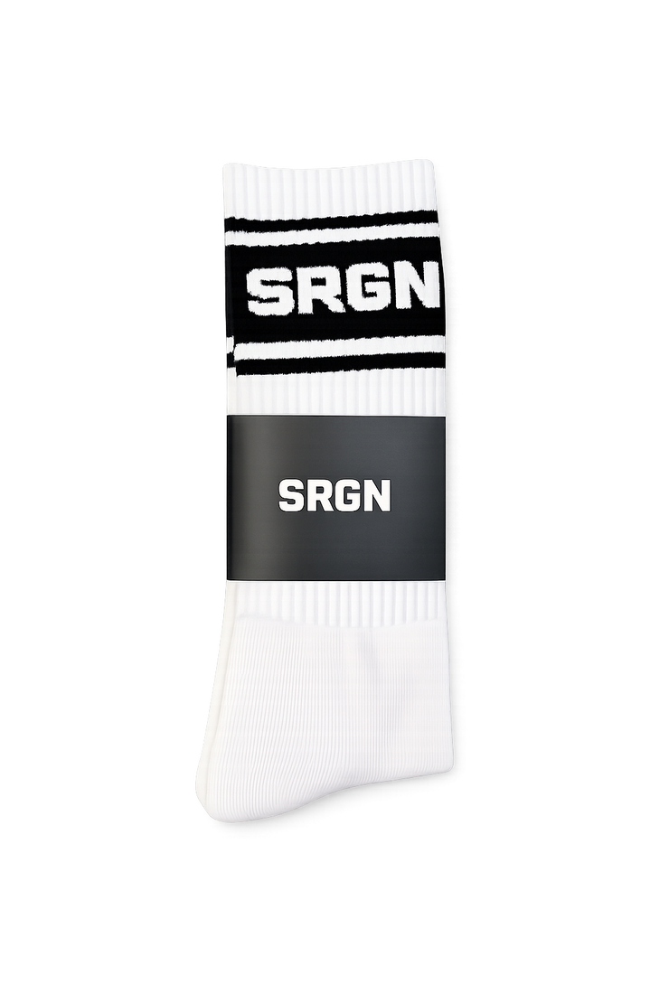 SRGN Socks (Black Stripe)