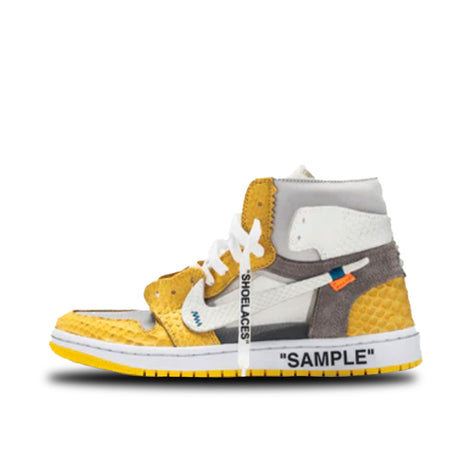 Air Jordan 1 OW Canary Yellow Luxe