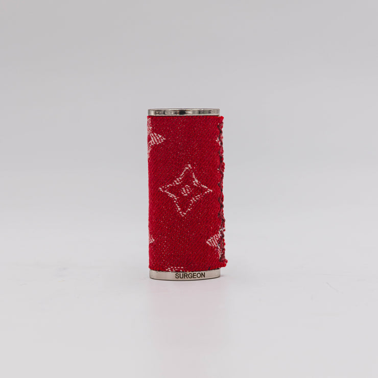 Designer Lighter Case - LV red