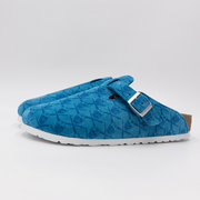 SRGN Monogram Birkenstock - Teal