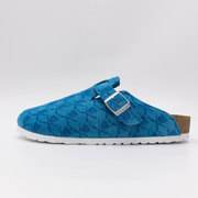 SRGN Monogram Birkenstock - Teal
