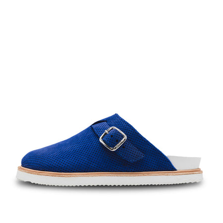 Welted Mule - Royal Blue