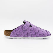 Purple Fish Scale Birkenstock