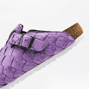 Purple Fish Scale Birkenstock