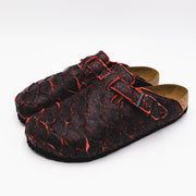 Red Fish Scale Birkenstock