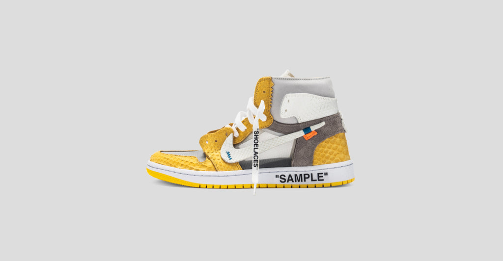 Air Jordan 1 OW Canary Yellow Luxe