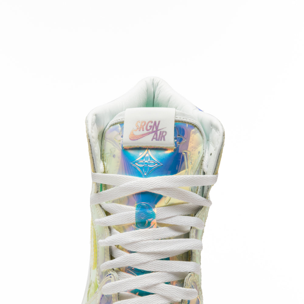 The Shoe Surgeon Air Jordan 1 High LV Prism Sneaker Size 12