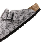 Grey SRGN Monogram Birkenstock