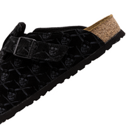 Black SRGN Monogram Birkenstock