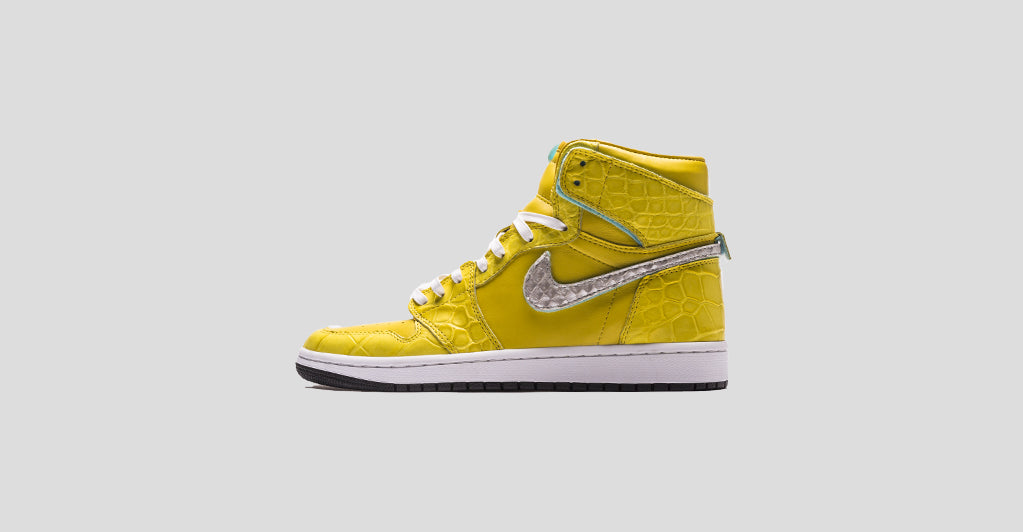 Off-White x Air Jordan 1 'Yellow Canary' 11.5